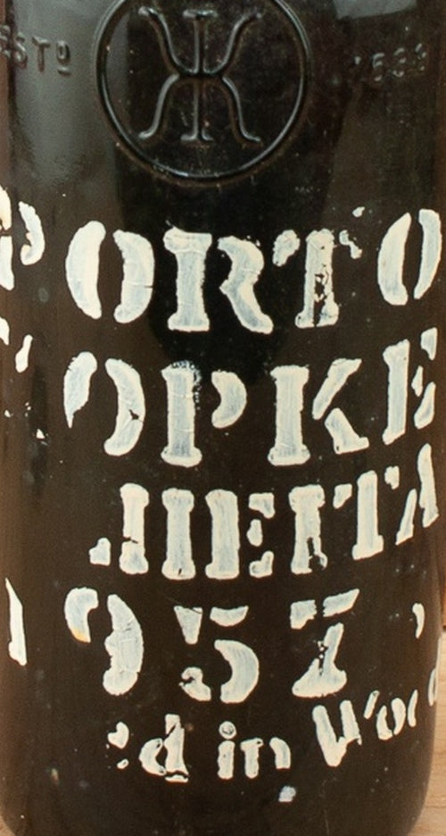 Kopke Colheita Porto 1957 DO — wine label