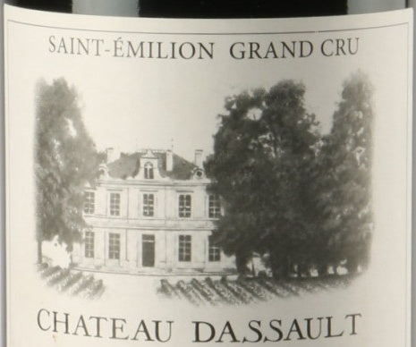 Chateau Dassault Saint-Emilion 1971 AOC 0,75l — rótulo do vinho, imagem ilustrativa