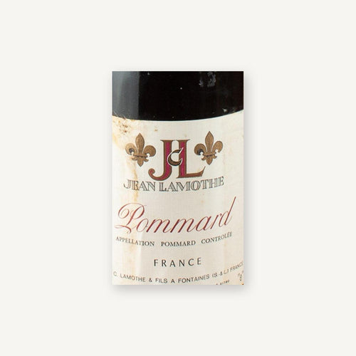 Lamothe Pommard 1979 AOC 0,75l — wine label