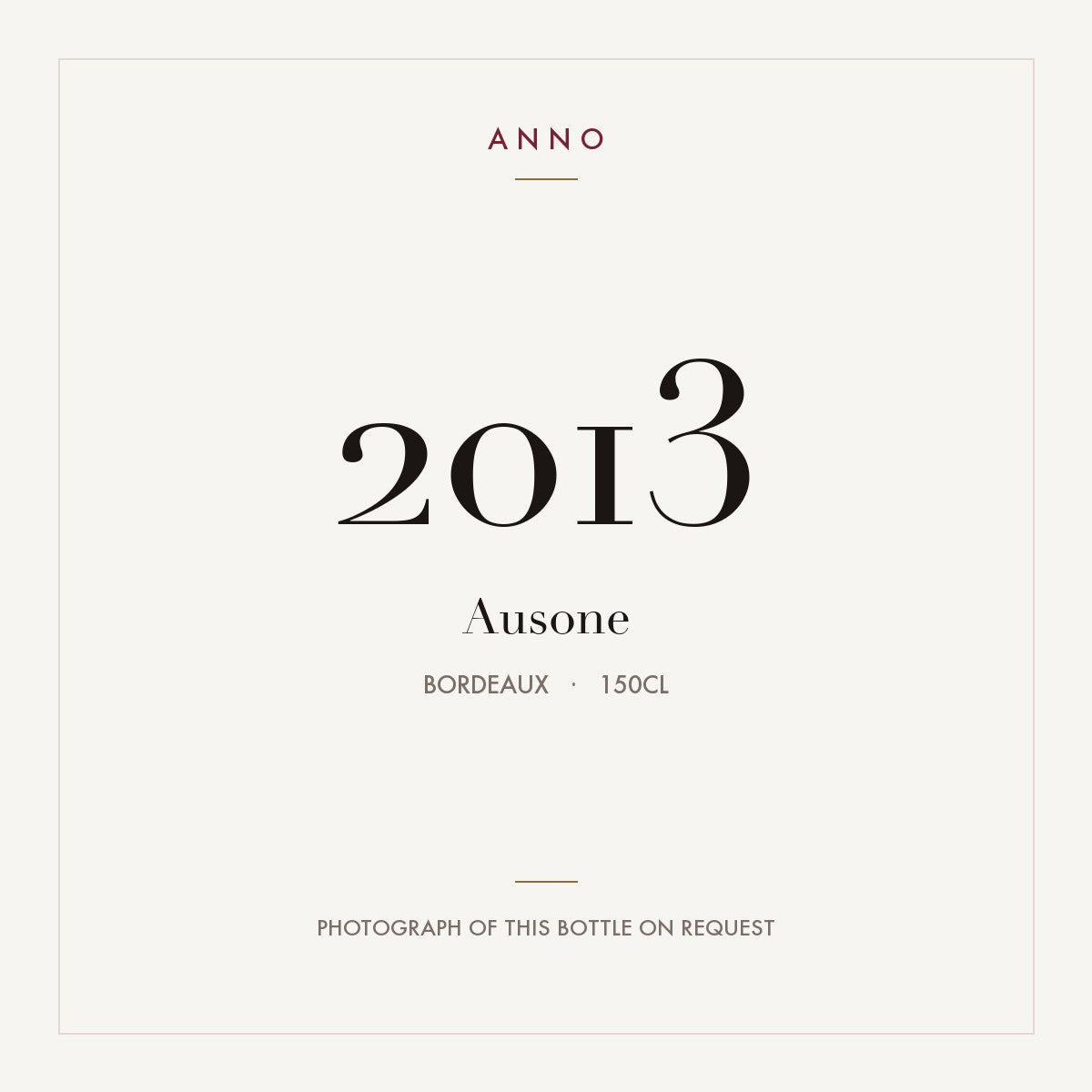 Ausone 2013 1,5l