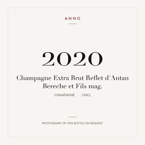 Bereche et Fils Reflet d'Antan Extra Brut Champagne 2020 AOC 1,5l