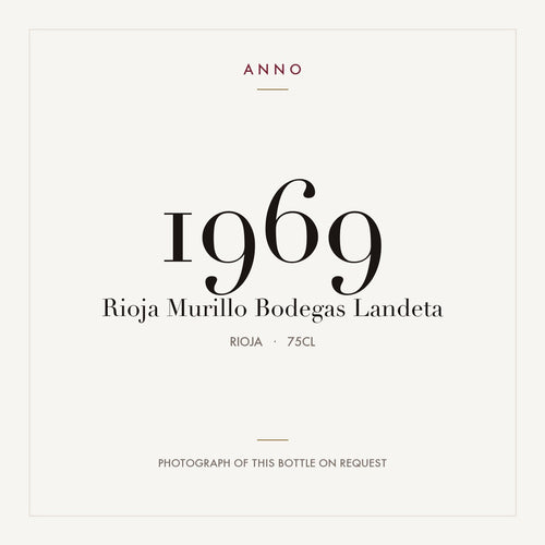 Bodegas Landeta Murillo Rioja 1969 DOCa 0,75l
