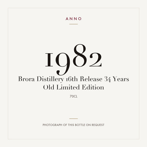 Brora Distillery 16th Release 34 Years Old Limited Edition 1982 0,7l