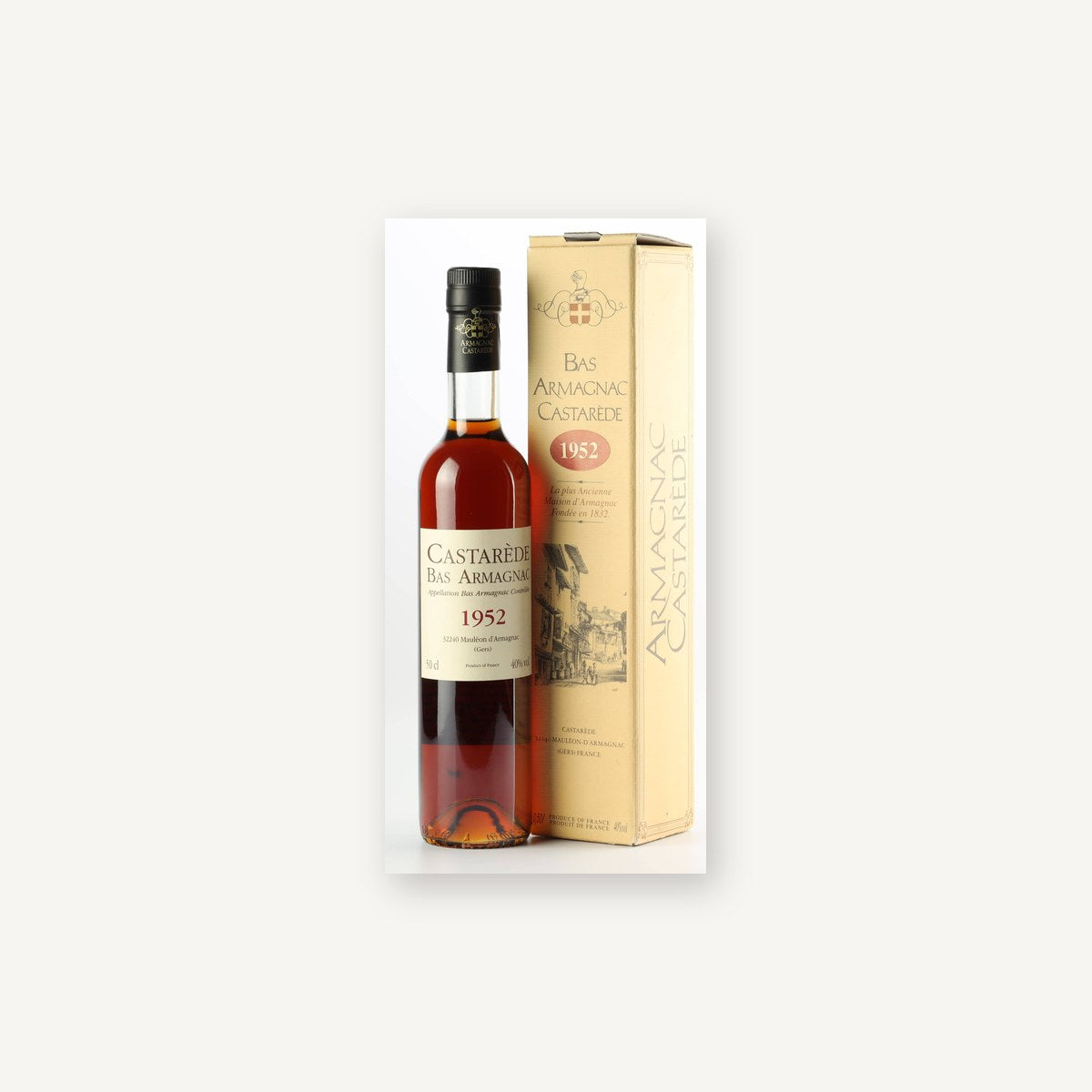 Castarede Armagnac 1952 0,75l