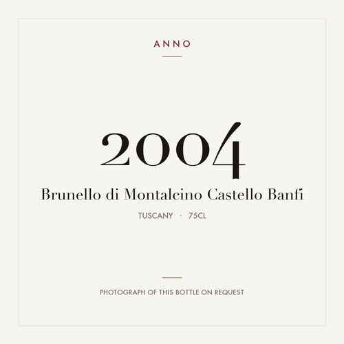 Castello Banfi Brunello di Montalcino 2004 DOCG 0,75l