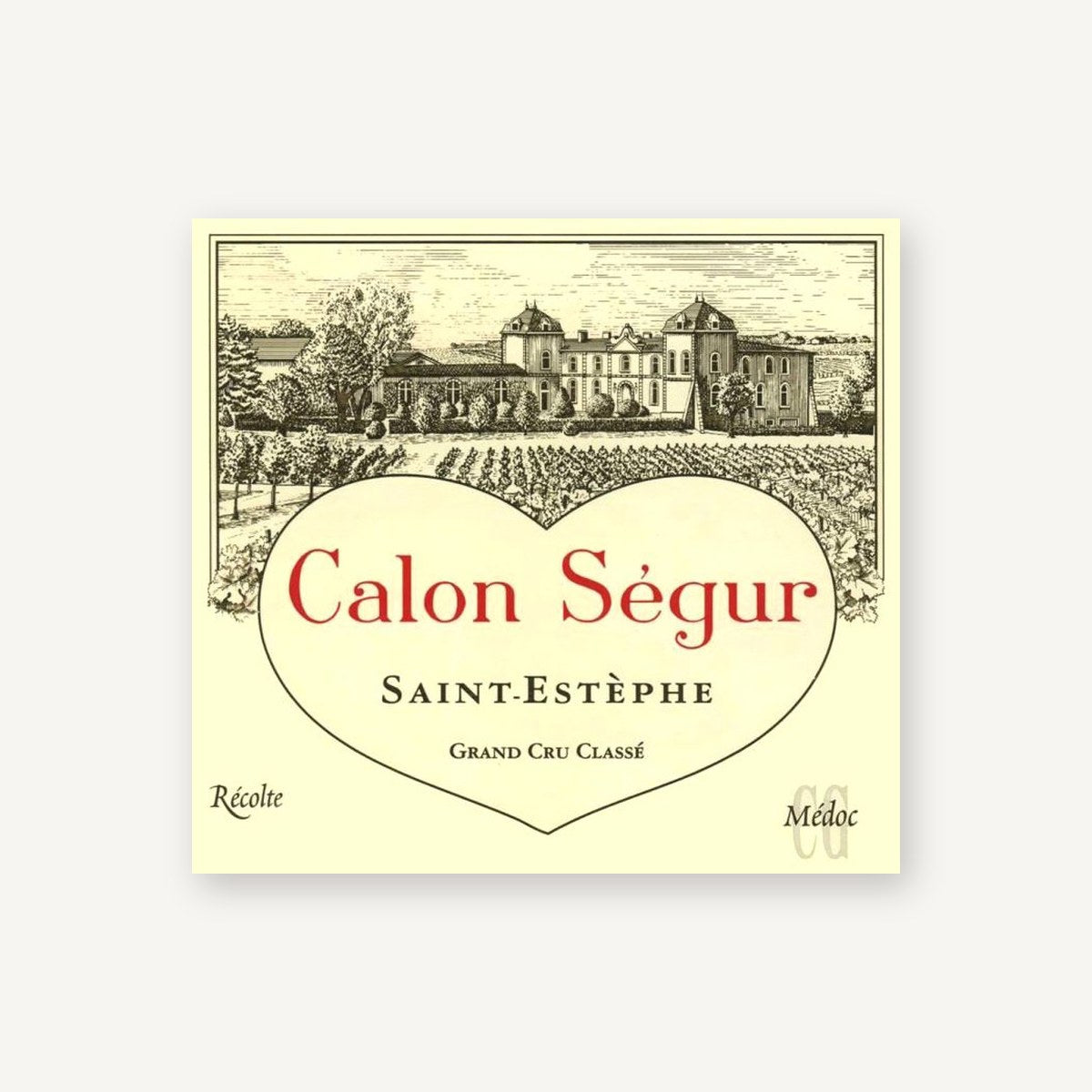 Chateau Calon Segur Saint-Estephe 2003 AOC 0,75l