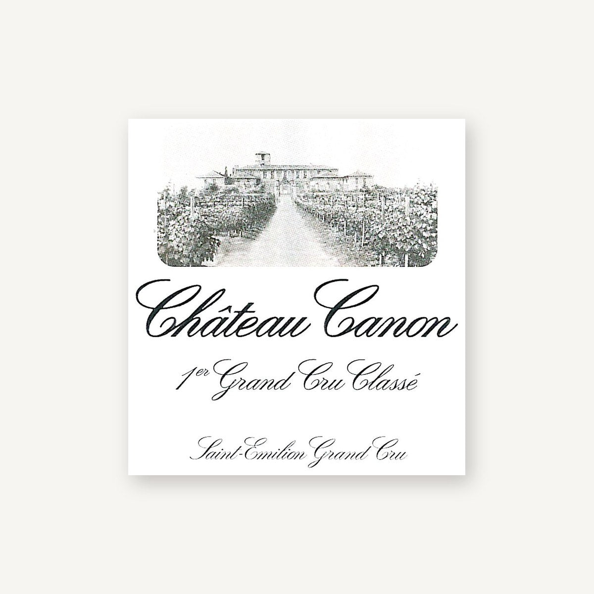 Chateau Canon Saint-Emilion Grand Cru 1996 AOC 0,75l