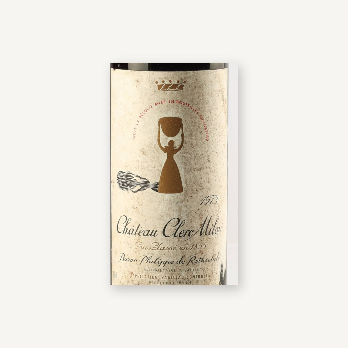 Chateau Clerc Milon Pauillac 1973 AOC 0,75l