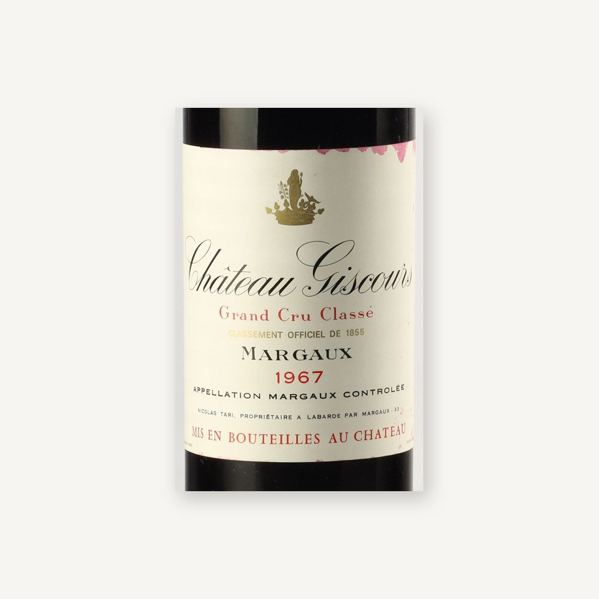Chateau Giscours Margaux 1967 AOC 0,75l