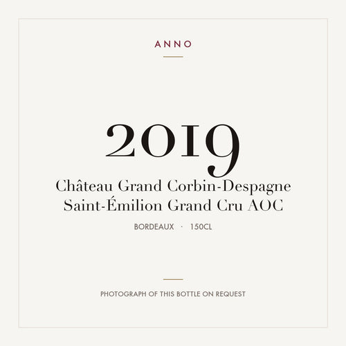 Chateau Grand Corbin-Despagne Saint-Emilion Grand Cru 2019 AOC 1,5l