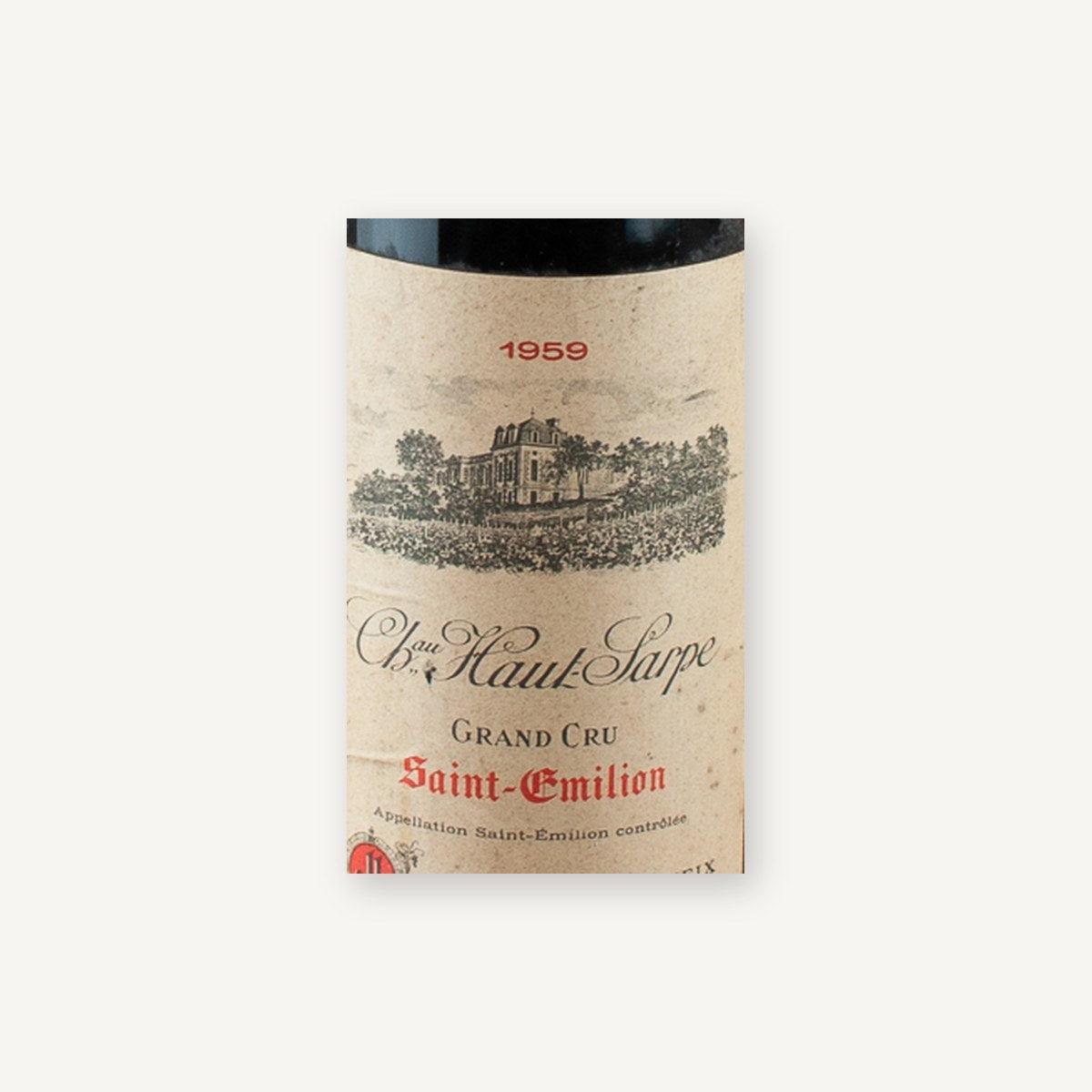Chateau Haut-Sarpe Saint-Emilion Grand Cru 1959 AOC 0,75l