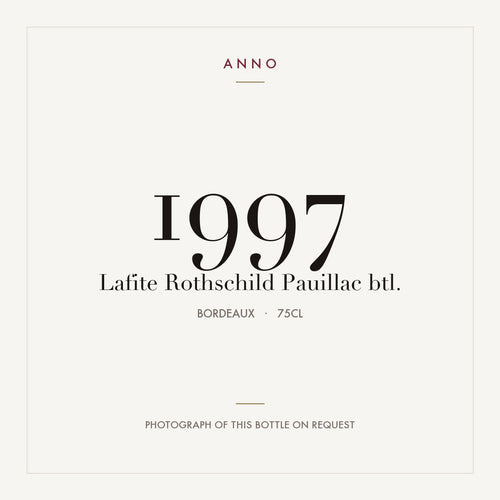 Chateau Lafite Rothschild Pauillac 1997 AOC 0,75l