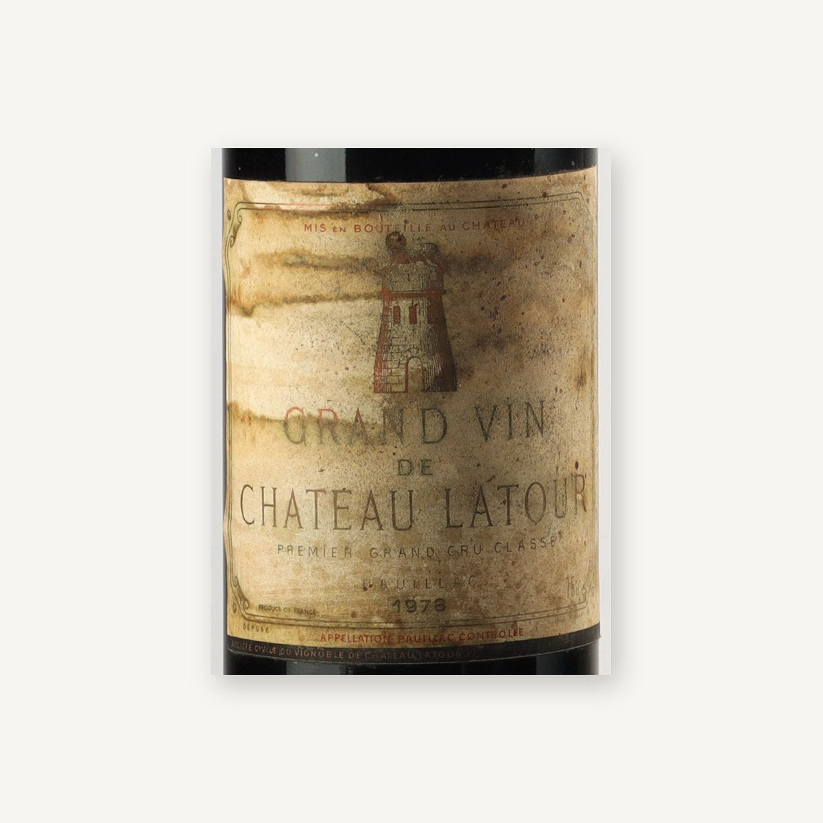 Chateau Latour Pauillac 1978 AOC 0,75l