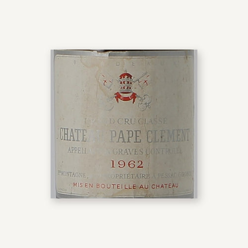 Chateau Pape Clement Pessac-Leognan 1962 AOC 0,75l