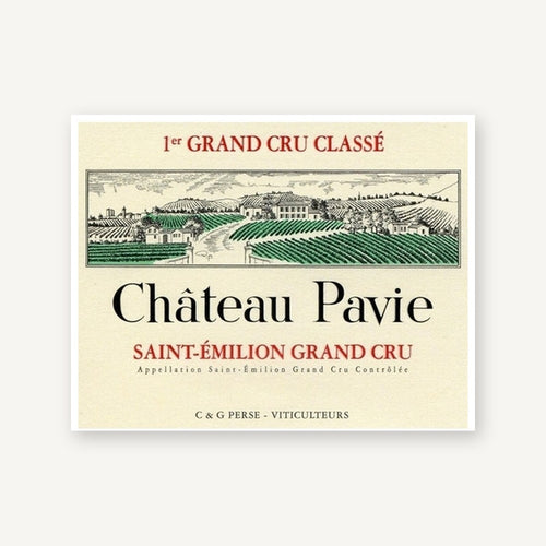 Chateau Pavie Saint-Emilion Grand Cru 1967 AOC 0,75l