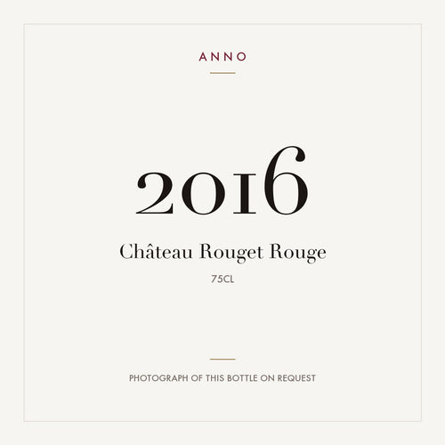 Chateau Rouget Pomerol 2016 AOC 0,75l