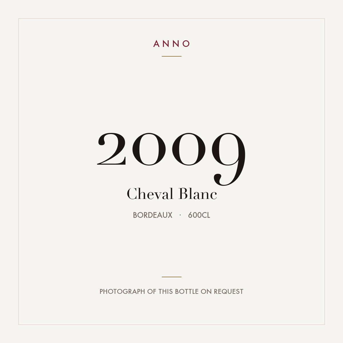 Cheval Blanc 2009 6l