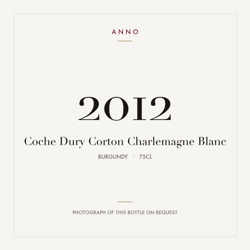 Coche-Dury Corton-Charlemagne Grand Cru 2012 AOC 0,75l