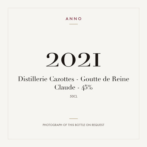 Distillerie Cazottes Goutte de Reine Claude 2021 0,5l
