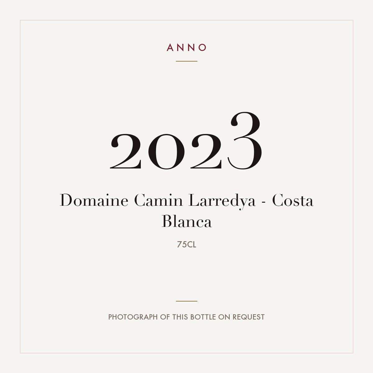 Domaine Camin Larredya - Costa Blanca 2023 0,75l