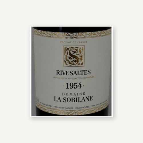 Domaine La Sobilane Rivesaltes 1954 AOC 0,75l