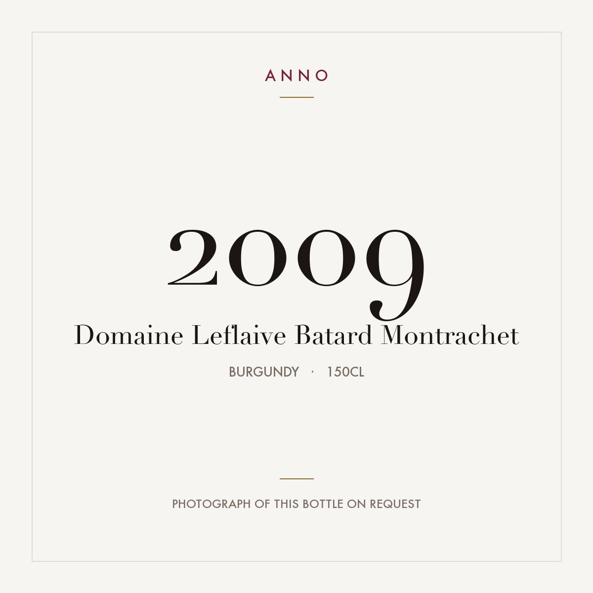 Domaine Leflaive Batard Montrachet 2009 1,5l