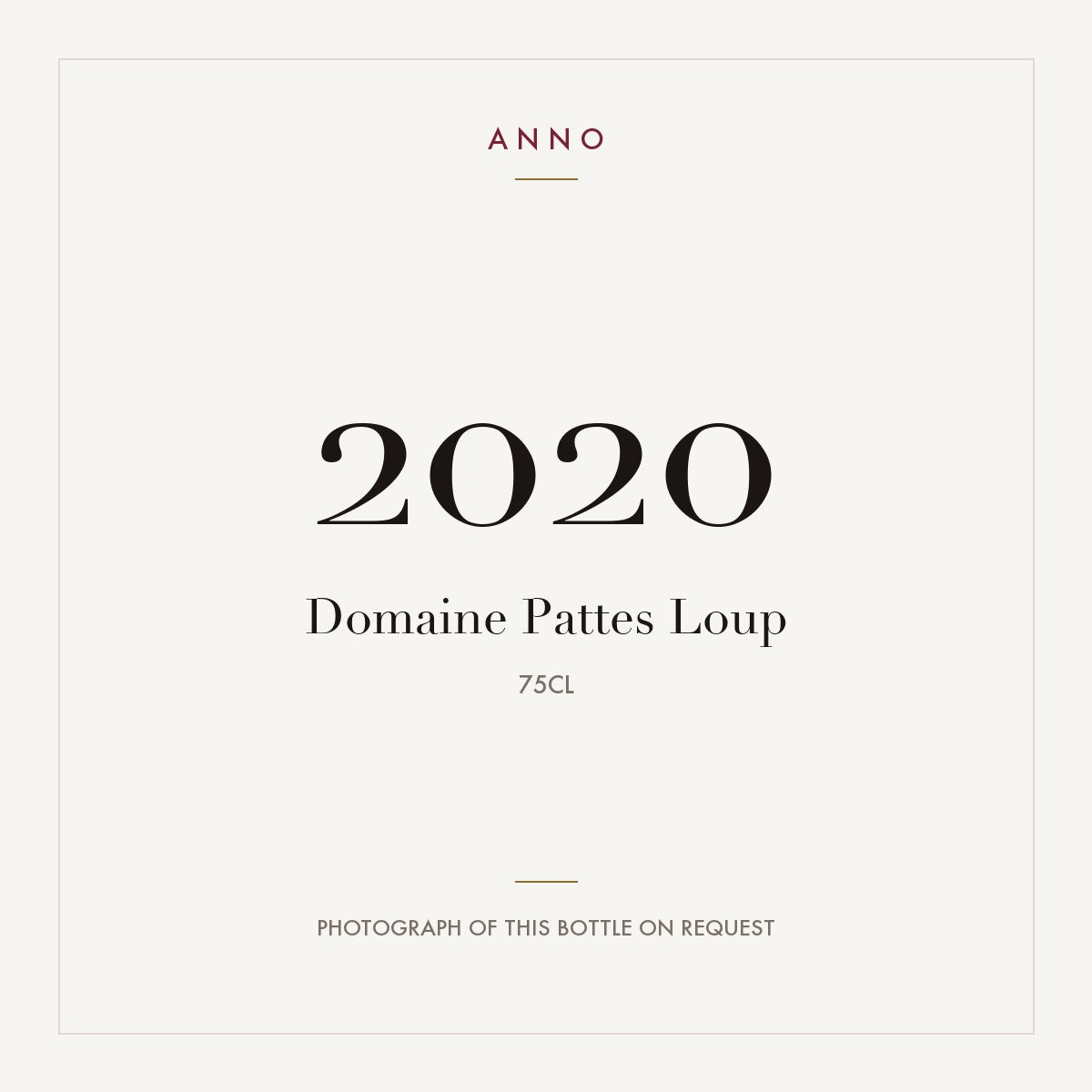 Domaine Pattes Loup Butteaux Chablis 1er Cru 2020 0,75l
