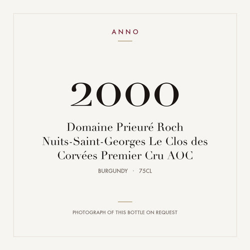 Domaine Prieure Roch Nuits-Saint-Georges Premier Cru Le Clos des Corvees 2000 AOC 0,75l