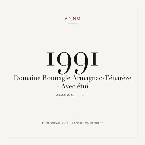 Domaine Rounagle Armagnac-Tenareze 1991 0,7l