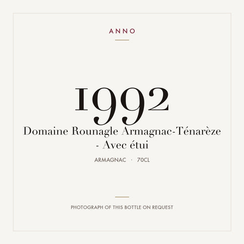 Domaine Rounagle Armagnac-Tenareze 1992 0,7l