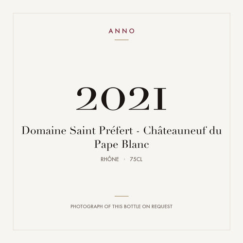 Domaine Saint Prefert Chateauneuf-du-Pape Blanc 2021 AOC 0,75l
