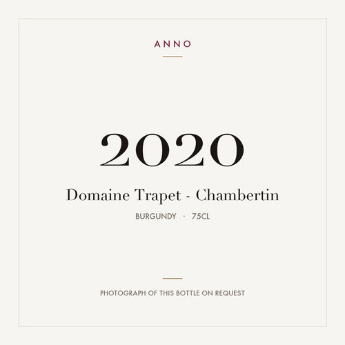 Domaine Trapet Chambertin Grand Cru 2020 AOC 0,75l