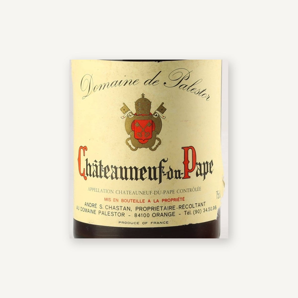 Domaine de Palestor Chateauneuf du Pape 1978 0,75l