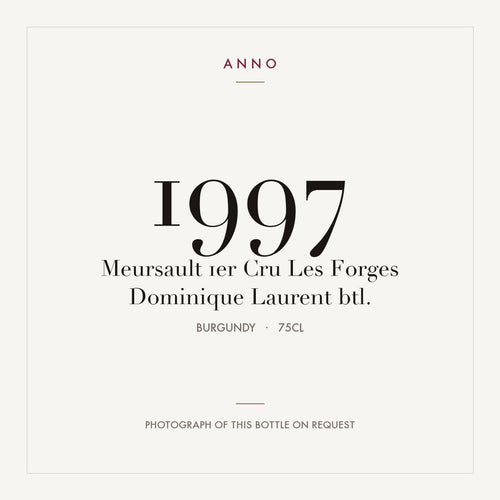 Dominique Laurent Meursault Premier Cru Les Forges 1997 AOC 0,75l