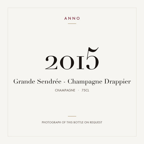 Drappier Grande Sendree Champagne 2015 AOC 0,75l
