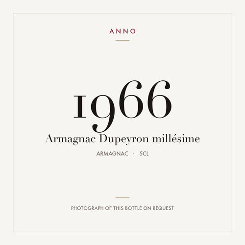 Dupeyron Armagnac 1966 0,05l