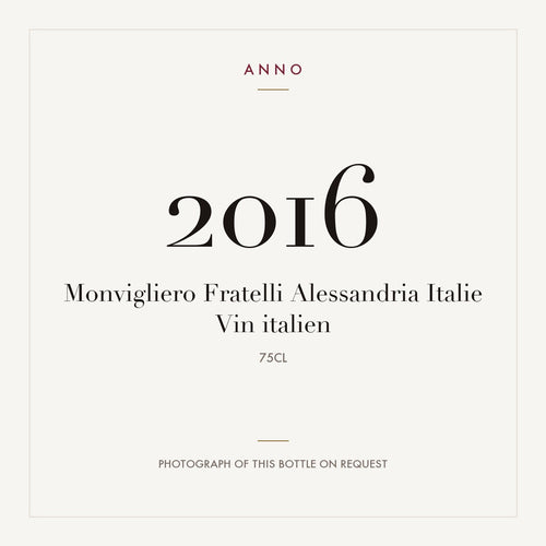 Fratelli Alessandria Barolo Monvigliero 2016 DOCG 0,75l