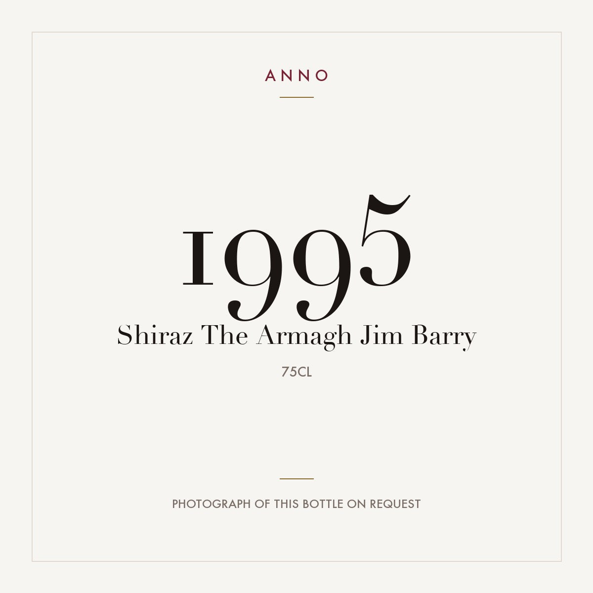Jim Barry The Armagh 1995 0,75l