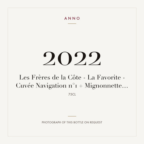 La Favorite Cuvee Navigation n°1 Blanc Originel 2022 0,75l