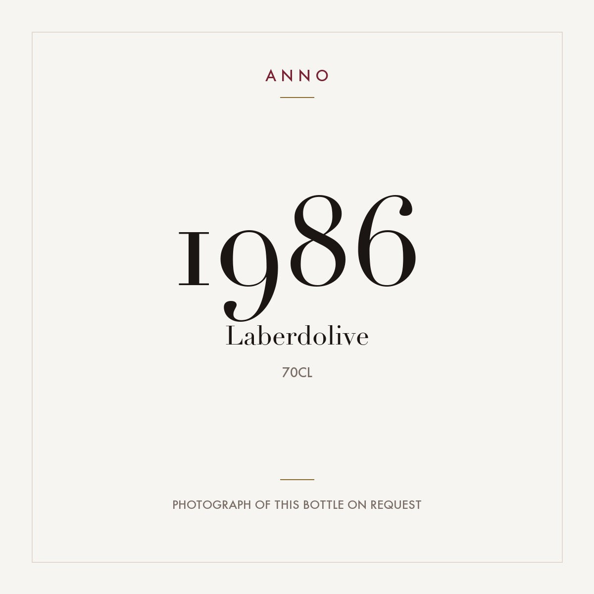 Laberdolive Bas-Armagnac 1986 0,7l