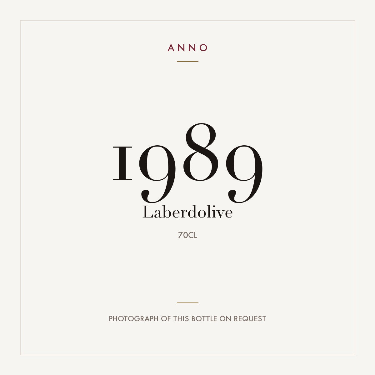 Laberdolive Bas-Armagnac 1989 0,7l