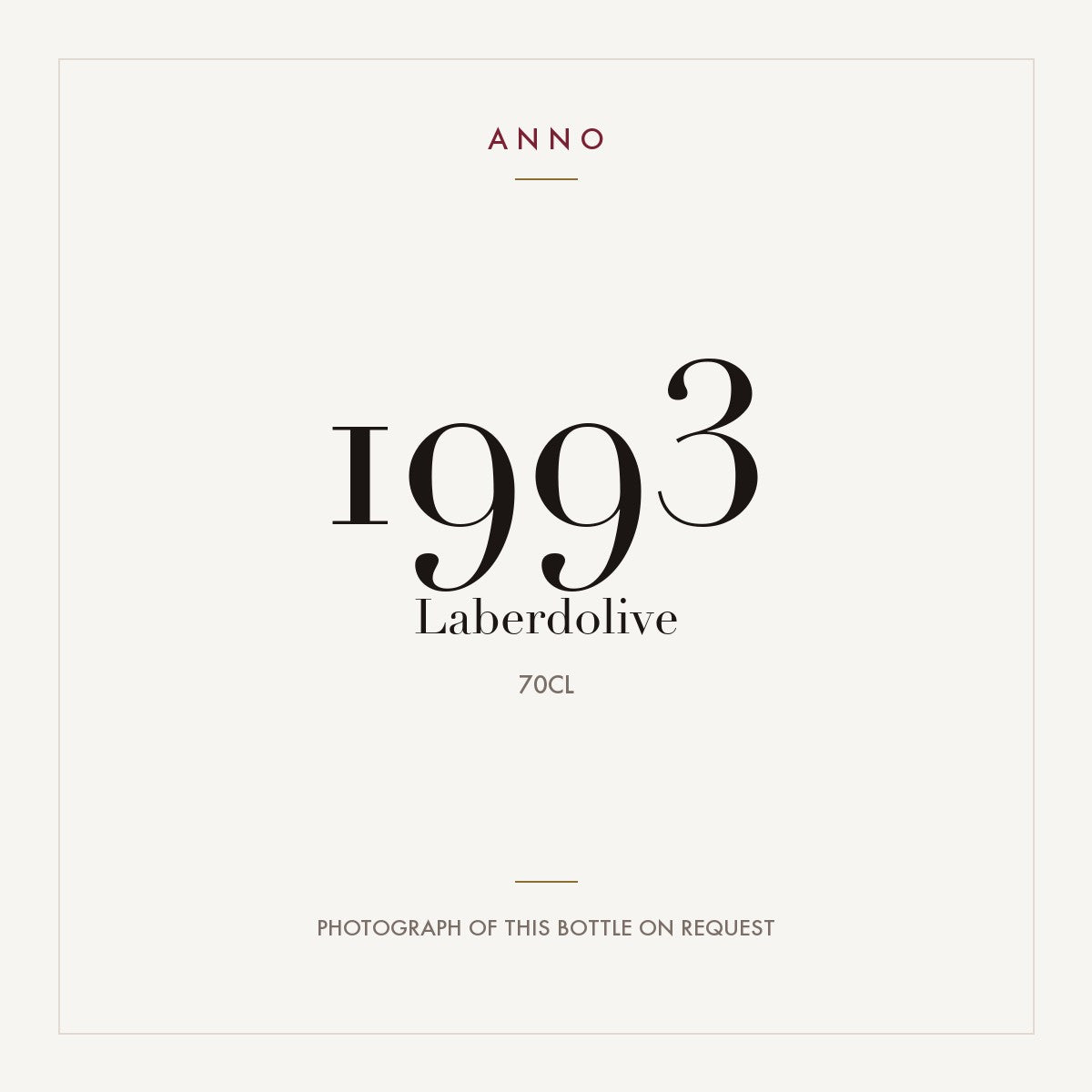 Laberdolive Bas-Armagnac 1993 0,7l