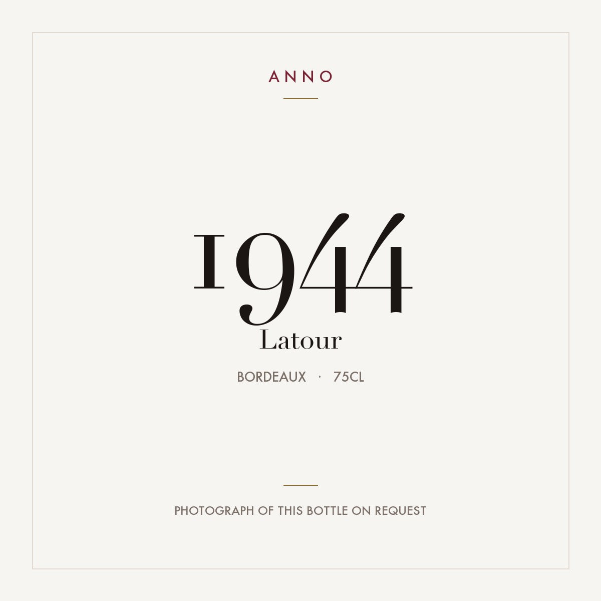 Latour 1944 0,75l