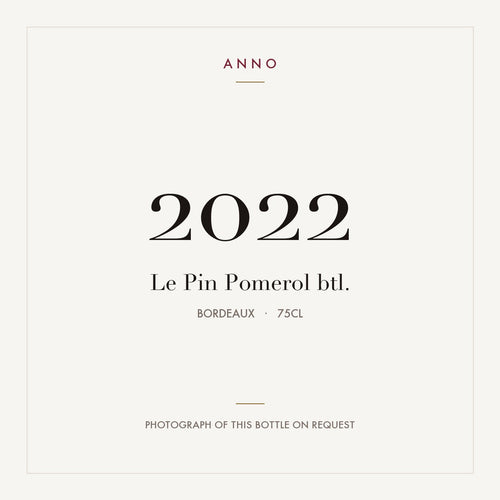Le Pin Pomerol 2022 AOC 0,75l