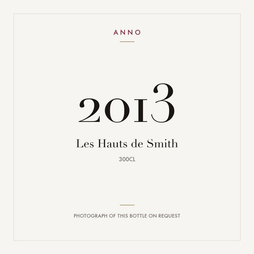 Les Hauts de Smith Pessac-Leognan 2013 AOC 3l