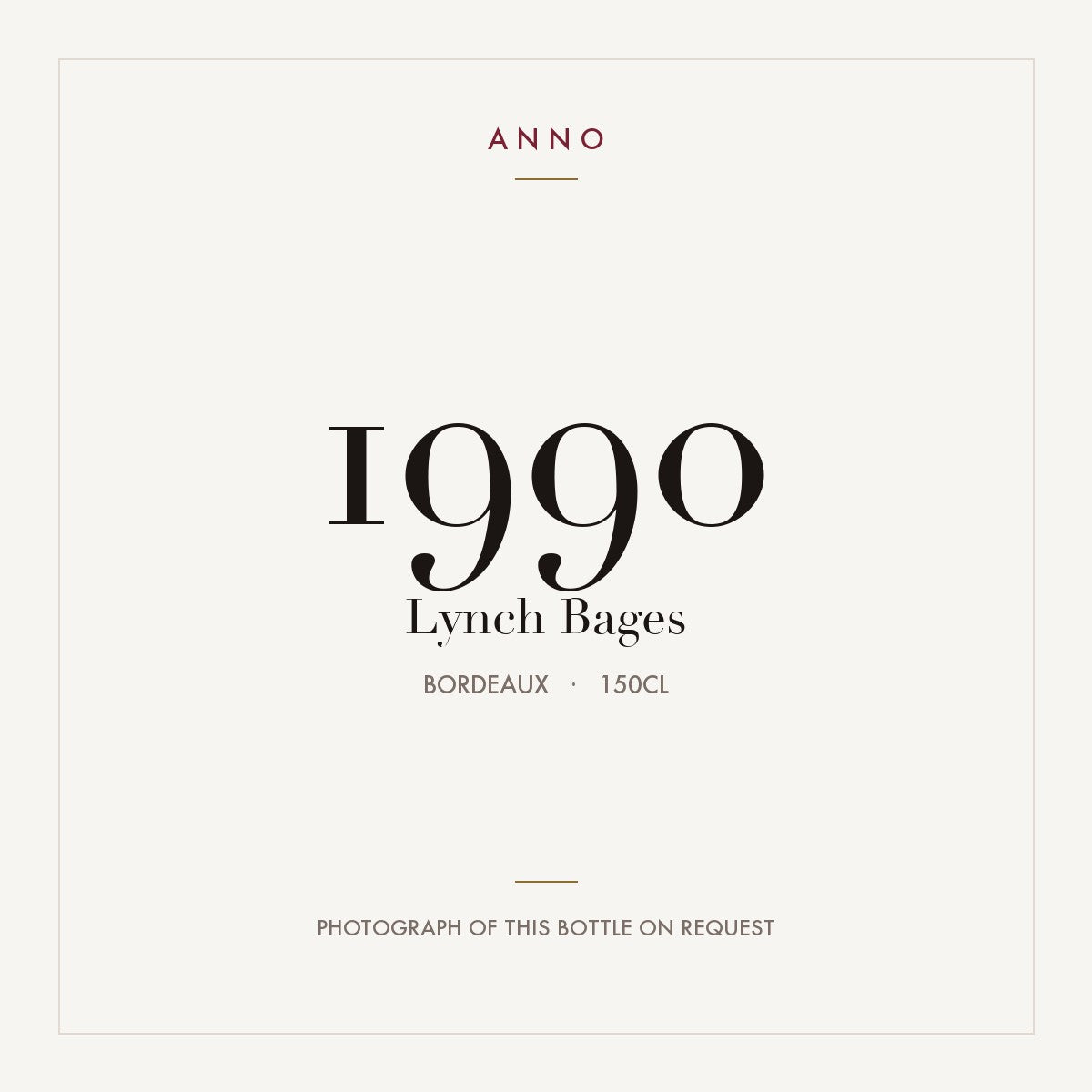 Lynch Bages 1990 1,5l