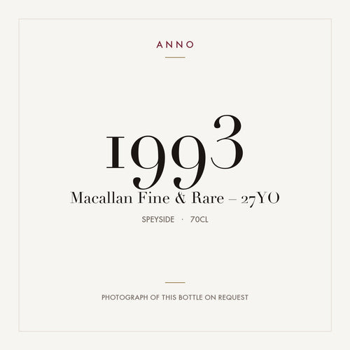 Macallan Fine & Rare – 27YO 1993 0,7l