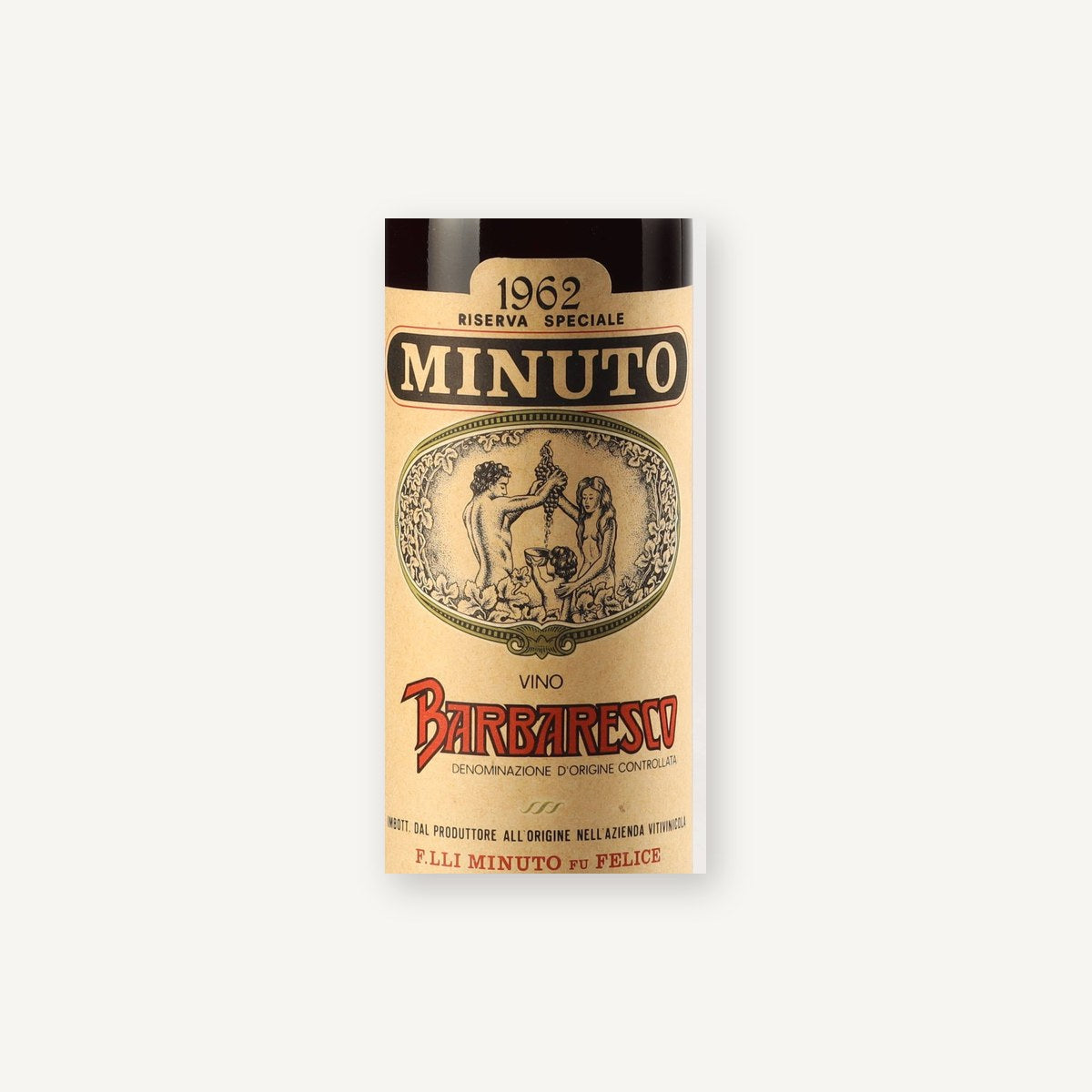 Minuto Fratelli Riserva Speciale 1962 0,75l