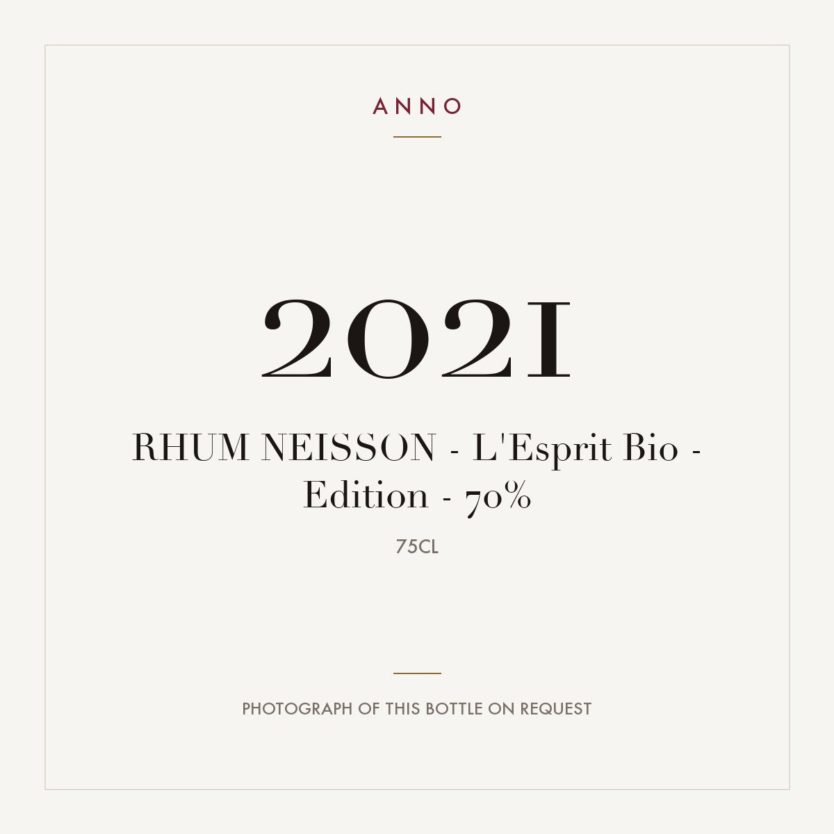 Neisson L'Esprit Bio 2021 0,75l