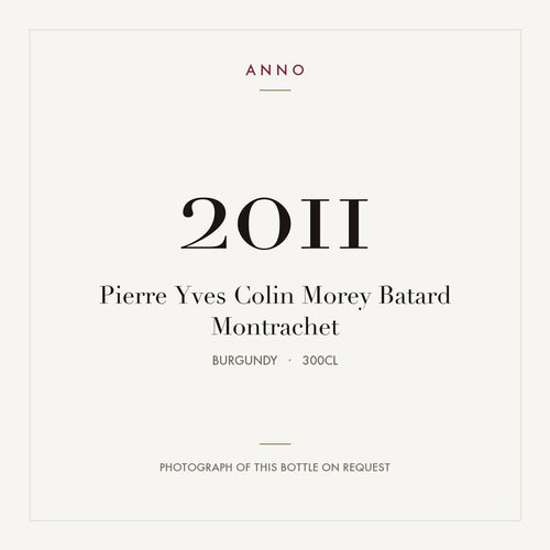 Pierre-Yves Colin-Morey Batard-Montrachet Grand Cru 2011 AOC 3l
